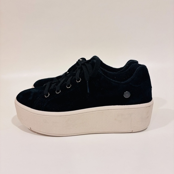 SKECHERS x MARTHA STEWART Black platform sneakers - Picture 4 of 12